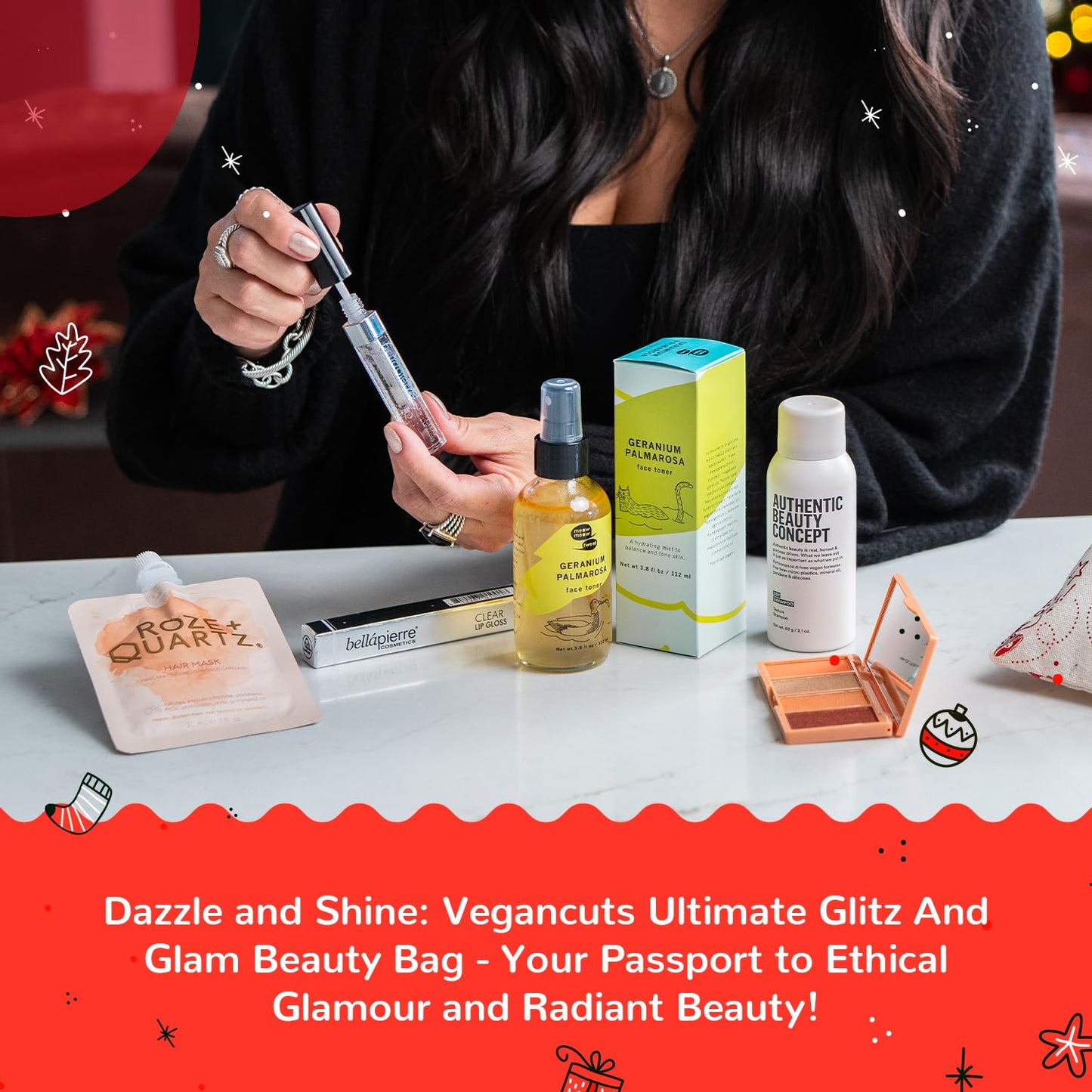 Winter Wellness Skin Rescue Kit β Luxury Skincare Gift Set for Women | Sunscreen, Hydro-Gel Eye Pads, Lip Balm, Scalp Treatment, Ice Roller, Herbal Teas & More | Christmas Stocking Stuffer