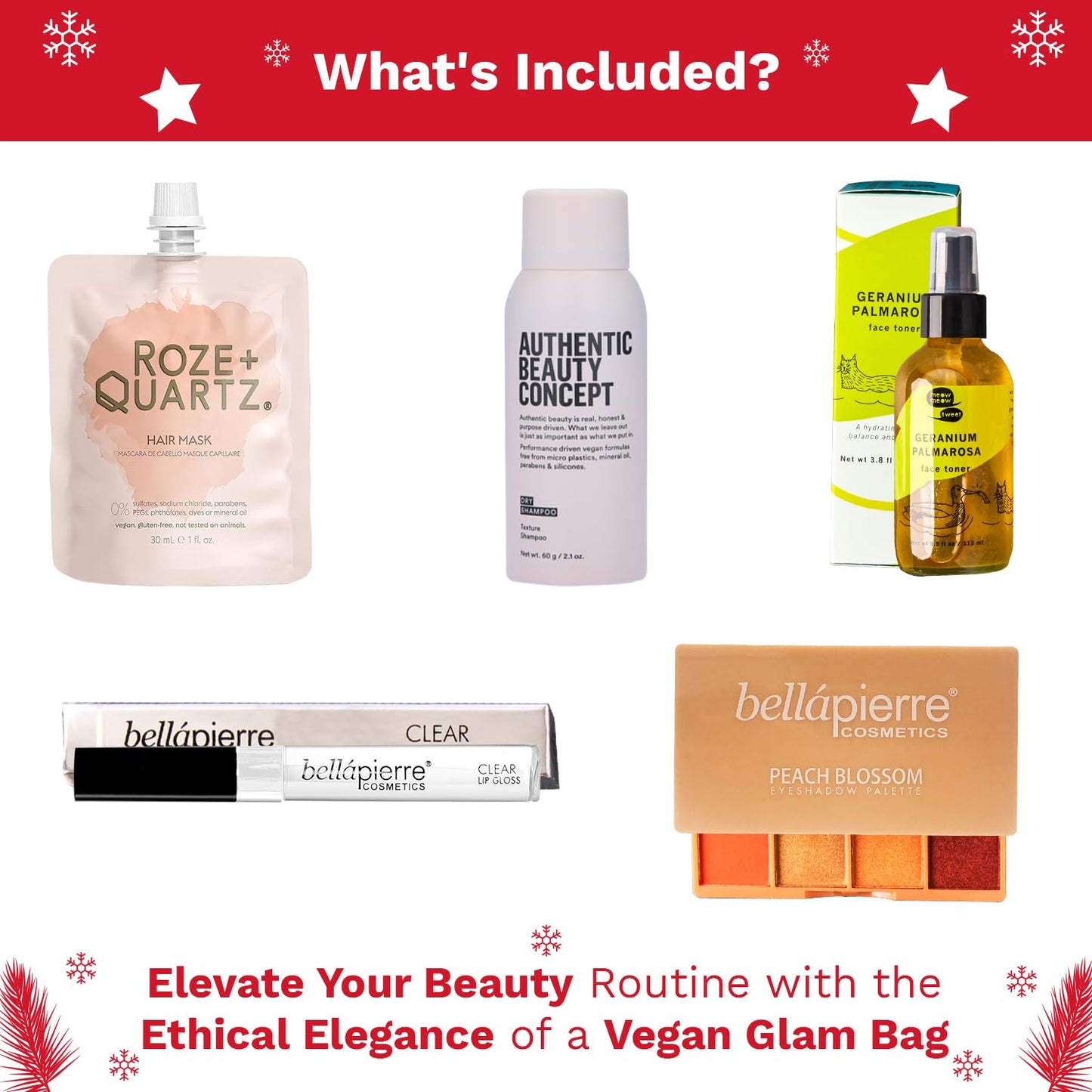 Winter Wellness Skin Rescue Kit – Luxury Skincare Gift Set for Women | Sunscreen, Hydro-Gel Eye Pads, Lip Balm, Scalp Treatment, Ice Roller, Herbal Teas & More | Christmas Stocking Stuffer