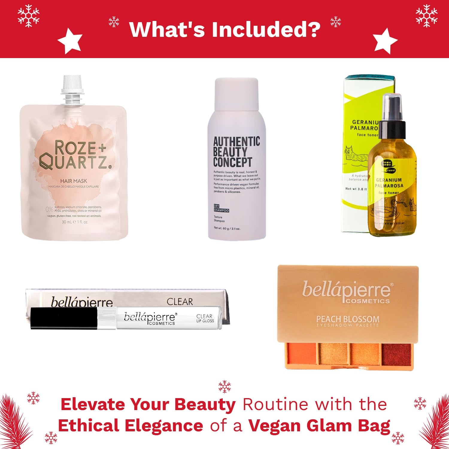 Winter Wellness Skin Rescue Kit – Luxury Skincare Gift Set for Women | Sunscreen, Hydro-Gel Eye Pads, Lip Balm, Scalp Treatment, Ice Roller, Herbal Teas & More | Christmas Stocking Stuffer