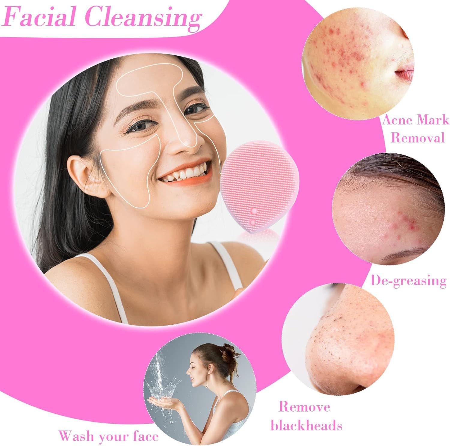 Starry Sky Makeup Brush Set 40Pcs Makeup Foundation Tool Set Sponges Foundation Eye Shadow Powder Blending Brush with Makeup Sponge, Powder Puffs for Beginner &Professional